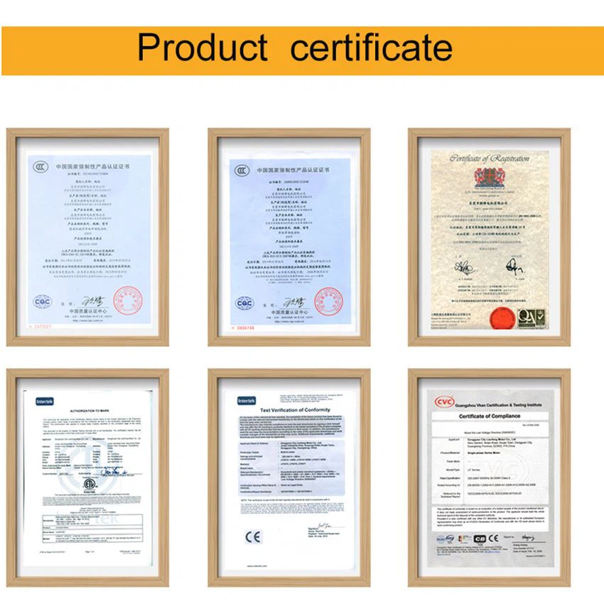 product certificate